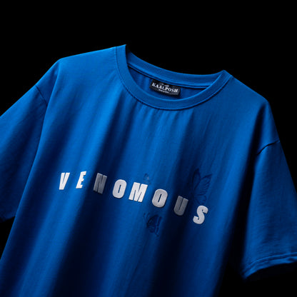 VENOMOUS Royal Blue Oversized T-shirt