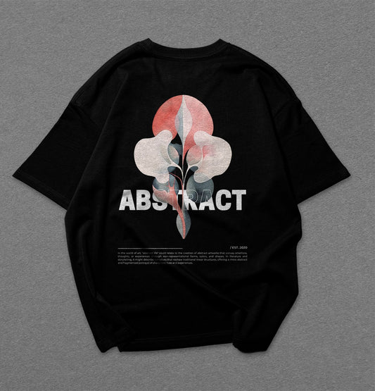 ABSTRACT OVERSIZED T-SHIRT